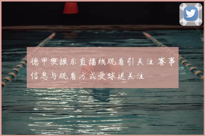 德甲樊振东直播线观看引关注 赛事信息与观看方式受球迷关注